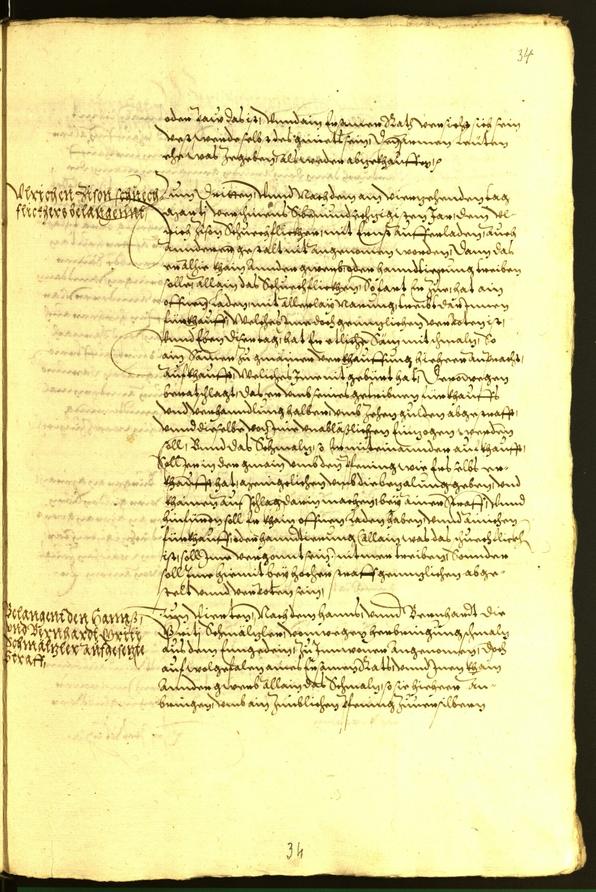 Civic Archives of Bozen-Bolzano - BOhisto Minutes of the council 1573 