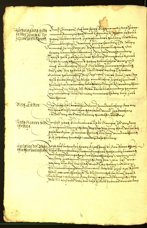 Civic Archives of Bozen-Bolzano - BOhisto Minutes of the council 1573 