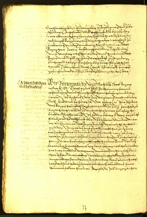 Civic Archives of Bozen-Bolzano - BOhisto Minutes of the council 1573 