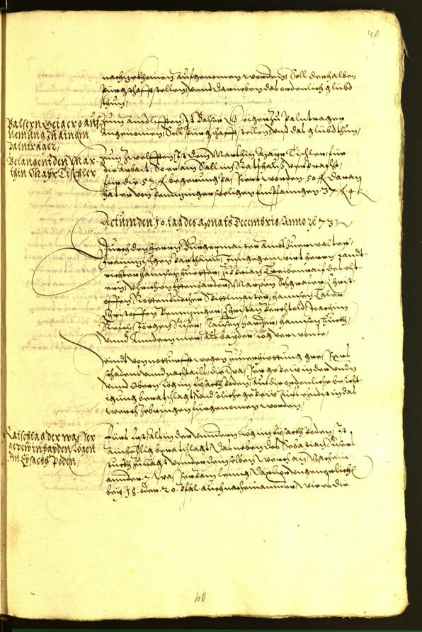 Civic Archives of Bozen-Bolzano - BOhisto Minutes of the council 1573 