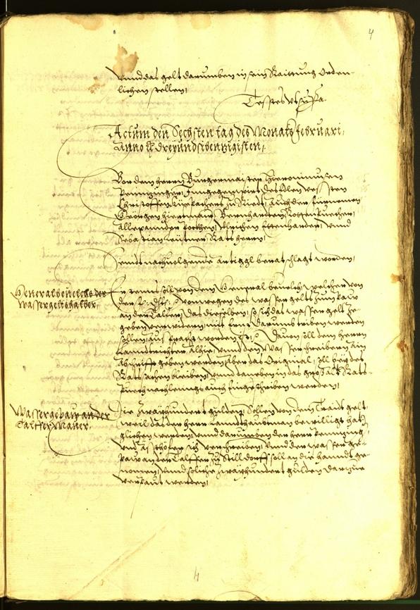 Civic Archives of Bozen-Bolzano - BOhisto Minutes of the council 1573 