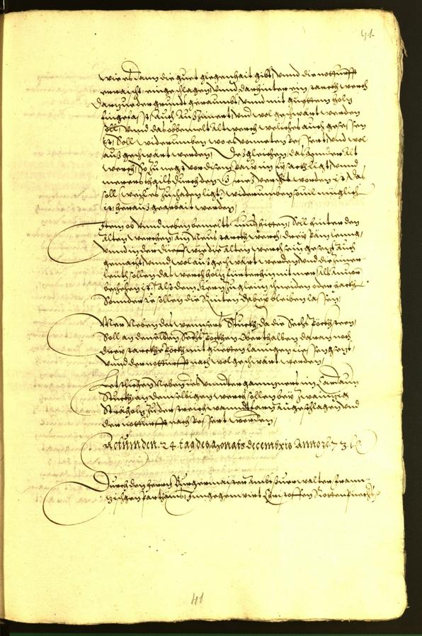 Civic Archives of Bozen-Bolzano - BOhisto Minutes of the council 1573 