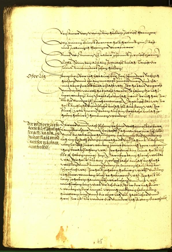 Civic Archives of Bozen-Bolzano - BOhisto Minutes of the council 1573 