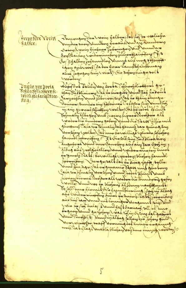 Archivio Storico della Città di Bolzano - BOhisto protocollo consiliare 1573 