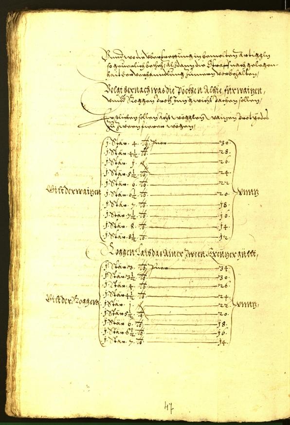 Stadtarchiv Bozen - BOhisto Ratsprotokoll 1573 