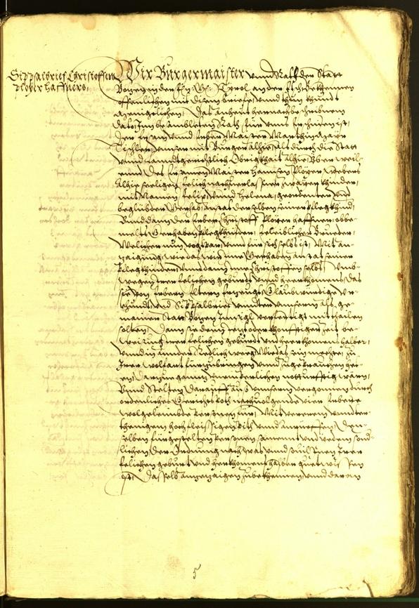 Archivio Storico della Città di Bolzano - BOhisto protocollo consiliare 1573 