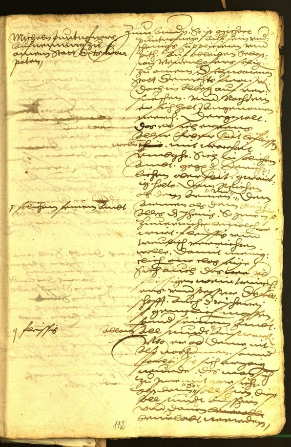 Stadtarchiv Bozen - BOhisto Ratsprotokoll 1573 