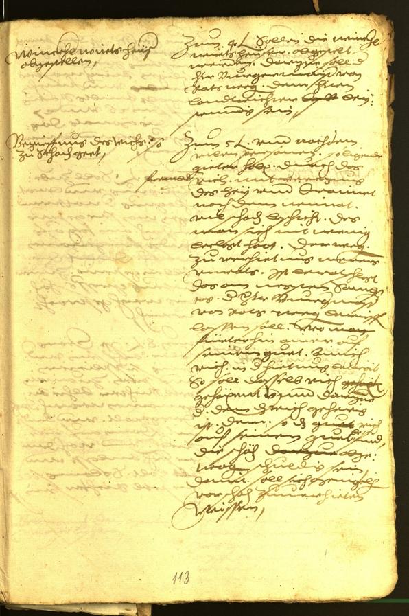 Civic Archives of Bozen-Bolzano - BOhisto Minutes of the council 1573 