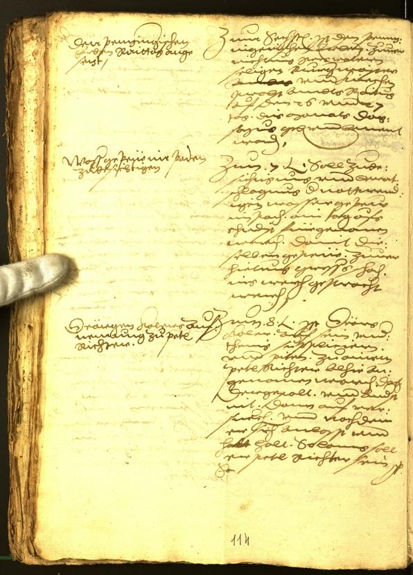 Civic Archives of Bozen-Bolzano - BOhisto Minutes of the council 1573 