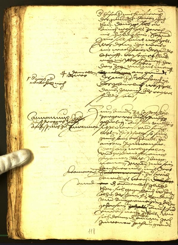 Civic Archives of Bozen-Bolzano - BOhisto Minutes of the council 1573 