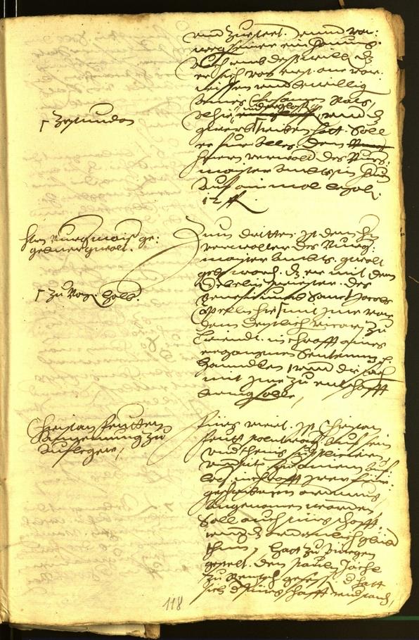 Stadtarchiv Bozen - BOhisto Ratsprotokoll 1573 