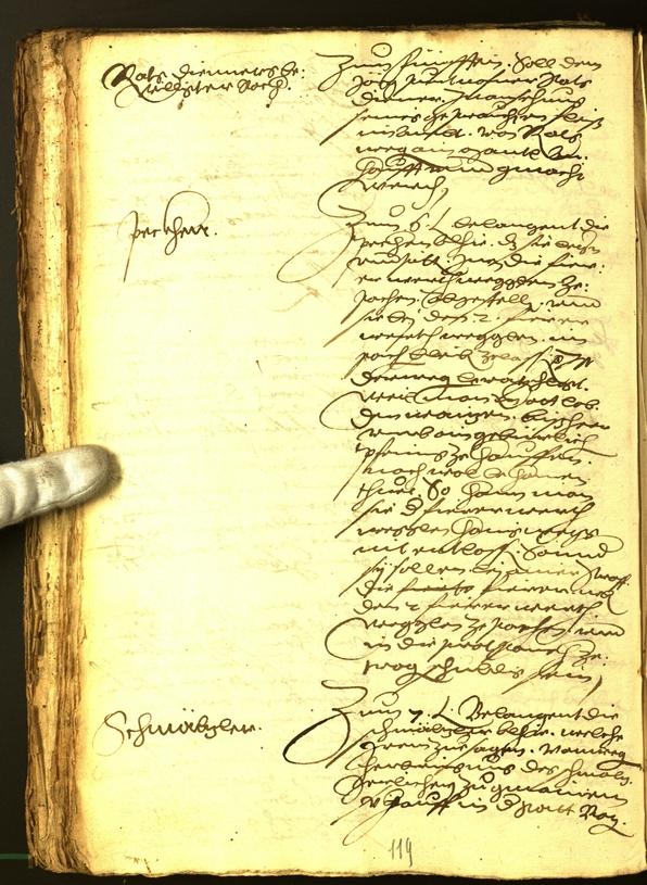 Civic Archives of Bozen-Bolzano - BOhisto Minutes of the council 1573 