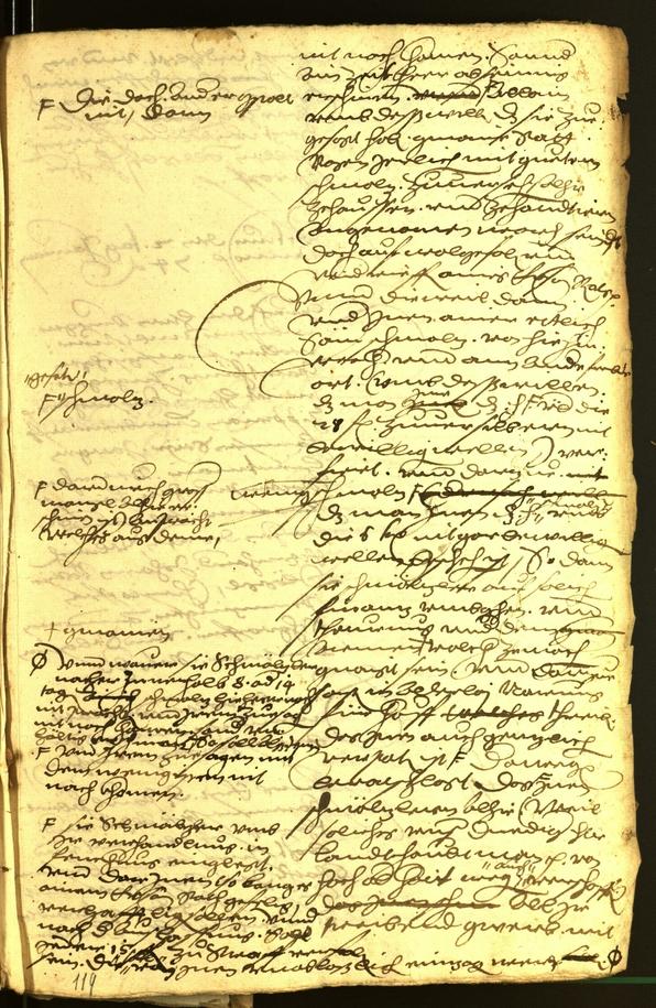 Stadtarchiv Bozen - BOhisto Ratsprotokoll 1573 