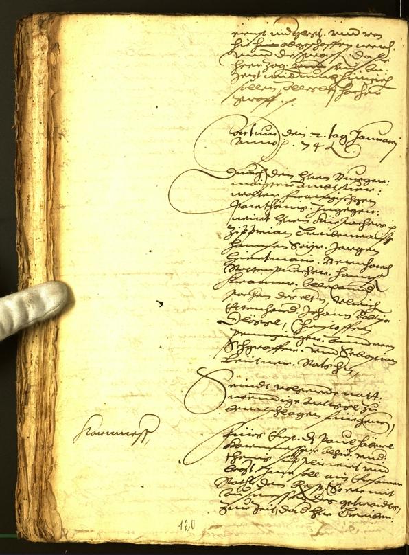 Archivio Storico della Città di Bolzano - BOhisto protocollo consiliare 1573 