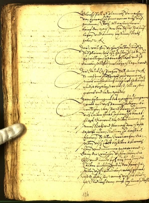 Civic Archives of Bozen-Bolzano - BOhisto Minutes of the council 1573 