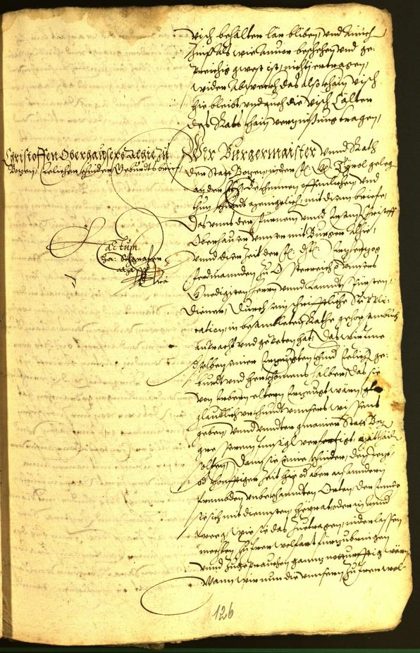 Civic Archives of Bozen-Bolzano - BOhisto Minutes of the council 1573 