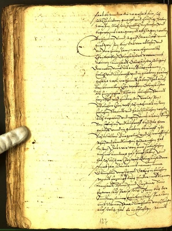 Stadtarchiv Bozen - BOhisto Ratsprotokoll 1573 