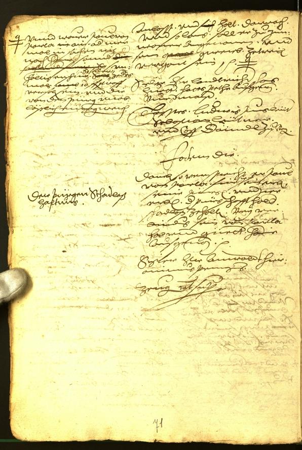 Civic Archives of Bozen-Bolzano - BOhisto Minutes of the council 1573 