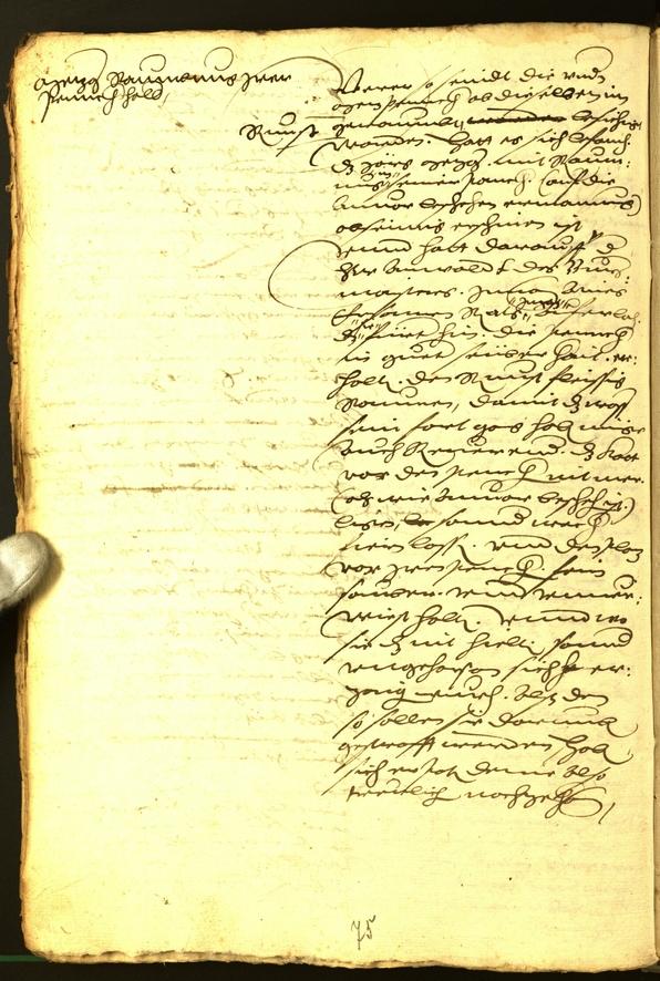 Civic Archives of Bozen-Bolzano - BOhisto Minutes of the council 1573 