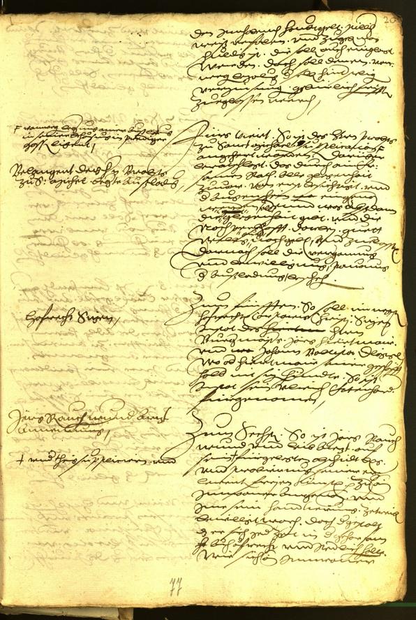 Civic Archives of Bozen-Bolzano - BOhisto Minutes of the council 1573 