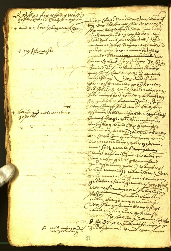 Civic Archives of Bozen-Bolzano - BOhisto Minutes of the council 1573 