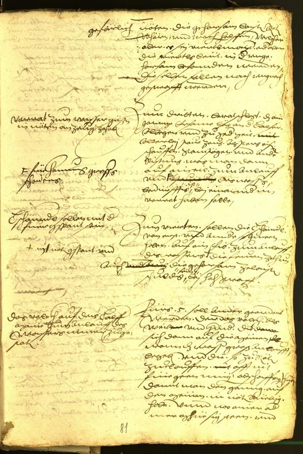 Stadtarchiv Bozen - BOhisto Ratsprotokoll 1573 