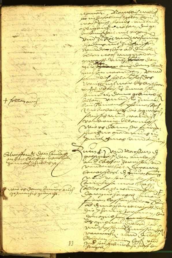 Stadtarchiv Bozen - BOhisto Ratsprotokoll 1573 