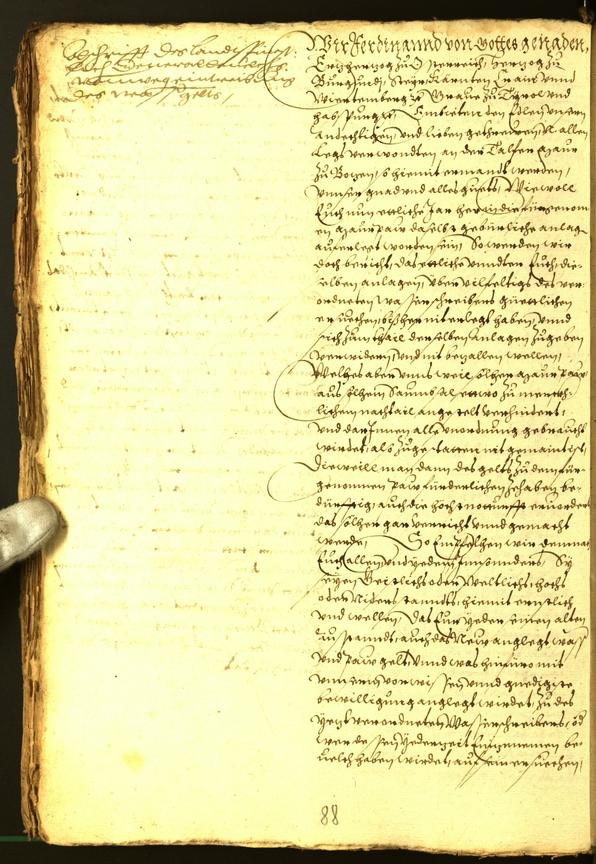 Civic Archives of Bozen-Bolzano - BOhisto Minutes of the council 1573 