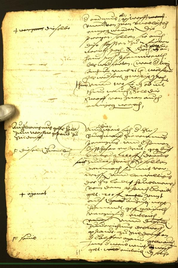 Civic Archives of Bozen-Bolzano - BOhisto Minutes of the council 1573 