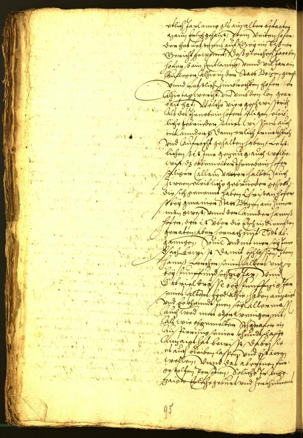 Stadtarchiv Bozen - BOhisto Ratsprotokoll 1573 