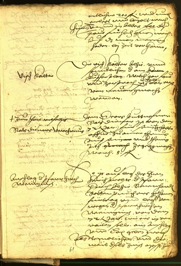 Civic Archives of Bozen-Bolzano - BOhisto Minutes of the council 1573 