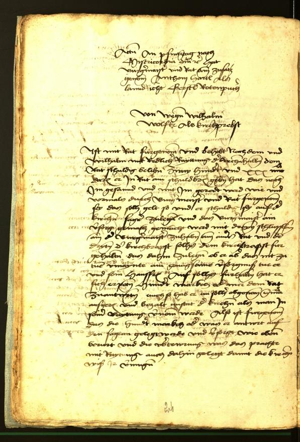 Stadtarchiv Bozen - BOhisto Ratsprotokoll 1472 fol. 8v