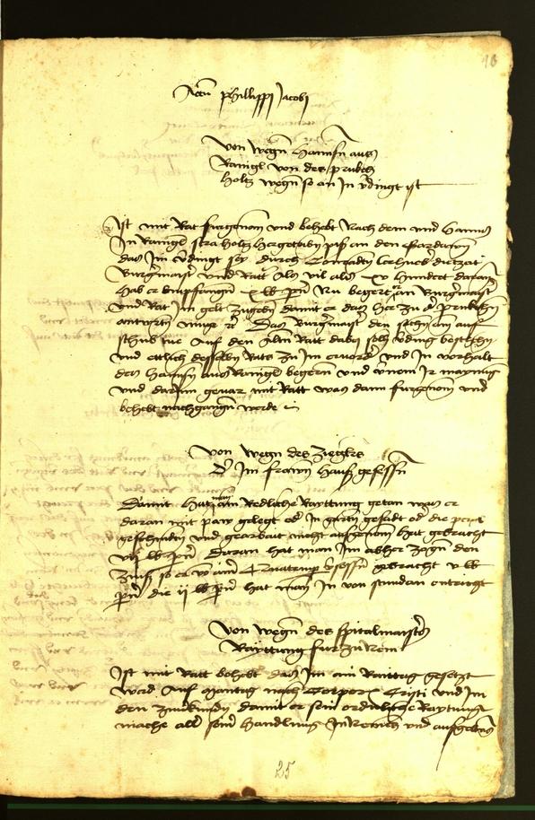 Archivio Storico della Città di Bolzano - BOhisto protocollo consiliare 1472 fol. 10r