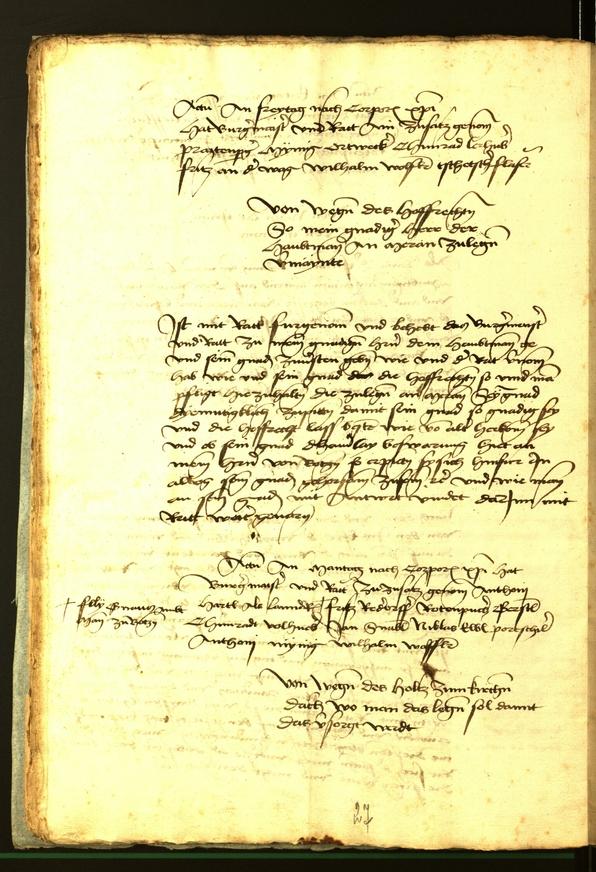 Civic Archives of Bozen-Bolzano - BOhisto Minutes of the council 1472 fol. 11v