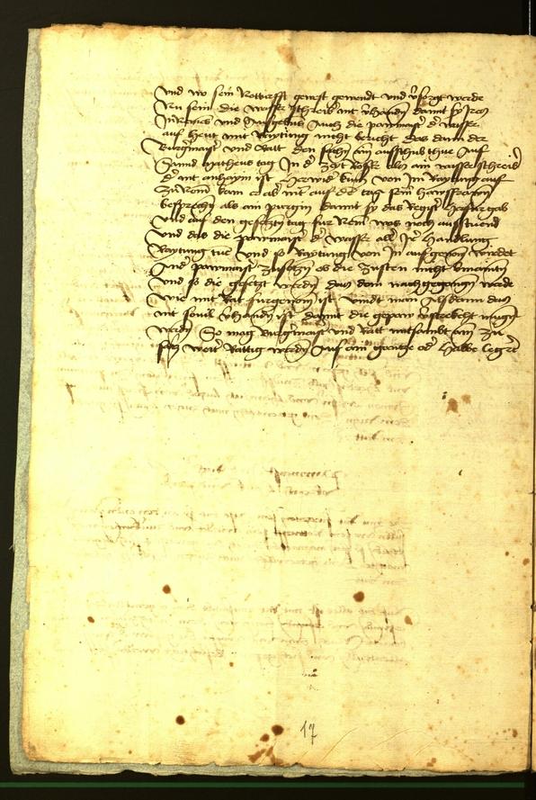 Stadtarchiv Bozen - BOhisto Ratsprotokoll 1472 fol. 1v