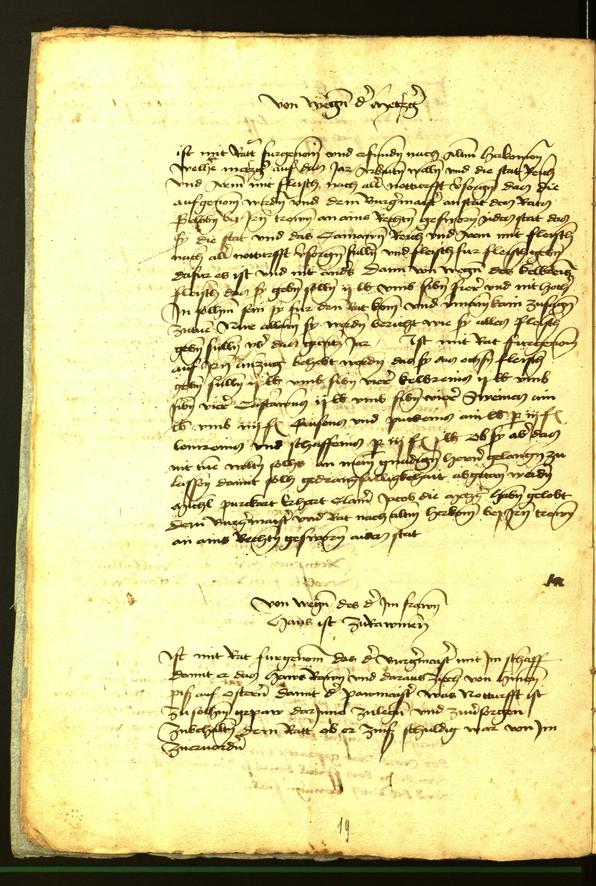 Civic Archives of Bozen-Bolzano - BOhisto Minutes of the council 1472 fol. 3v