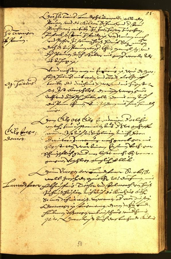 Stadtarchiv Bozen - BOhisto Ratsprotokoll 1581 