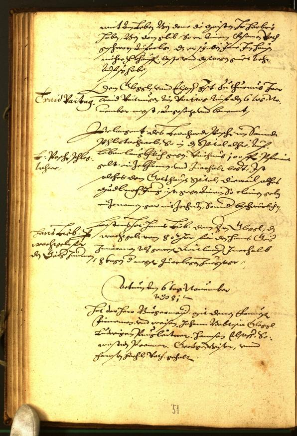 Civic Archives of Bozen-Bolzano - BOhisto Minutes of the council 1581 