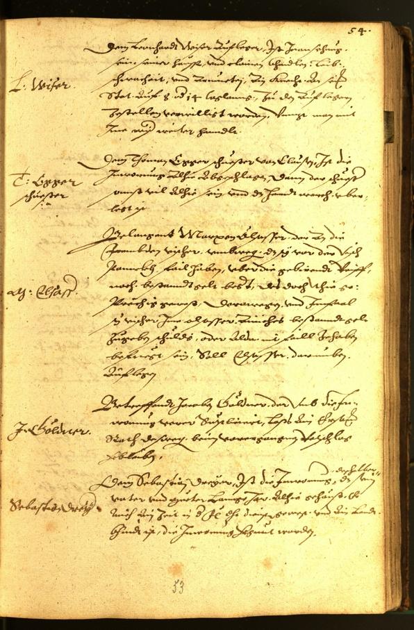 Civic Archives of Bozen-Bolzano - BOhisto Minutes of the council 1581 