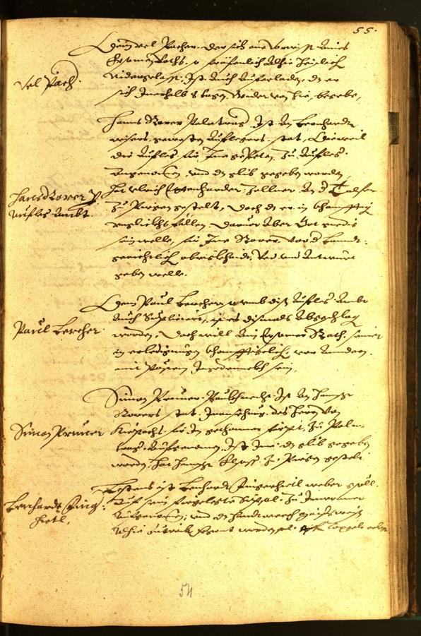 Civic Archives of Bozen-Bolzano - BOhisto Minutes of the council 1581 