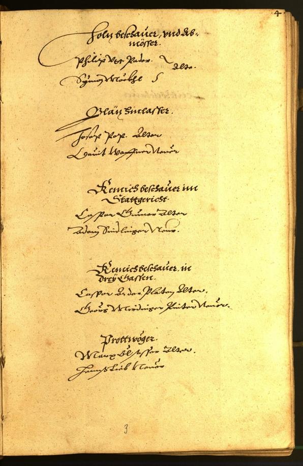 Civic Archives of Bozen-Bolzano - BOhisto Minutes of the council 1581 