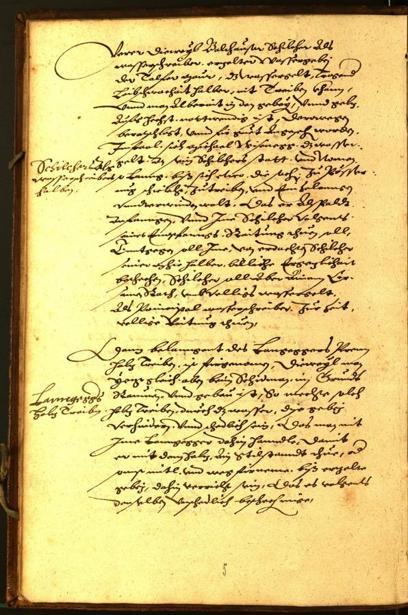 Stadtarchiv Bozen - BOhisto Ratsprotokoll 1581 