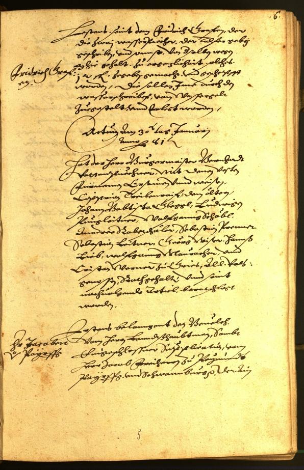 Civic Archives of Bozen-Bolzano - BOhisto Minutes of the council 1581 