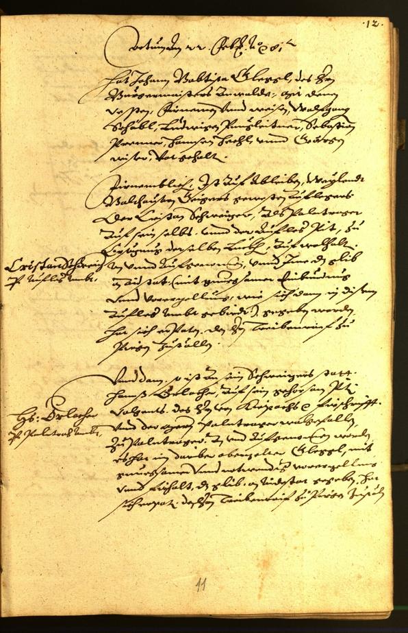 Civic Archives of Bozen-Bolzano - BOhisto Minutes of the council 1581 