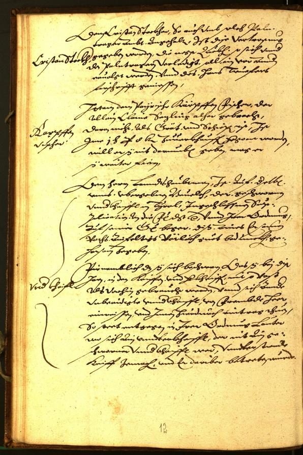 Civic Archives of Bozen-Bolzano - BOhisto Minutes of the council 1581 