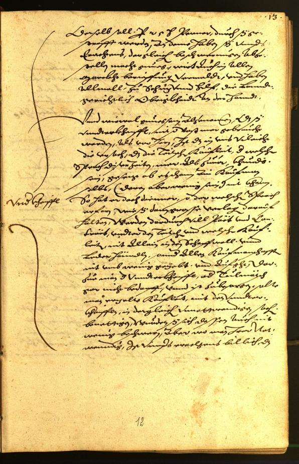 Stadtarchiv Bozen - BOhisto Ratsprotokoll 1581 