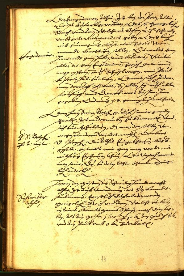 Civic Archives of Bozen-Bolzano - BOhisto Minutes of the council 1581 