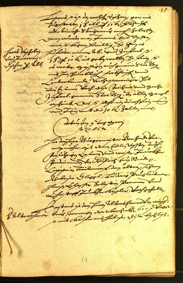 Civic Archives of Bozen-Bolzano - BOhisto Minutes of the council 1581 