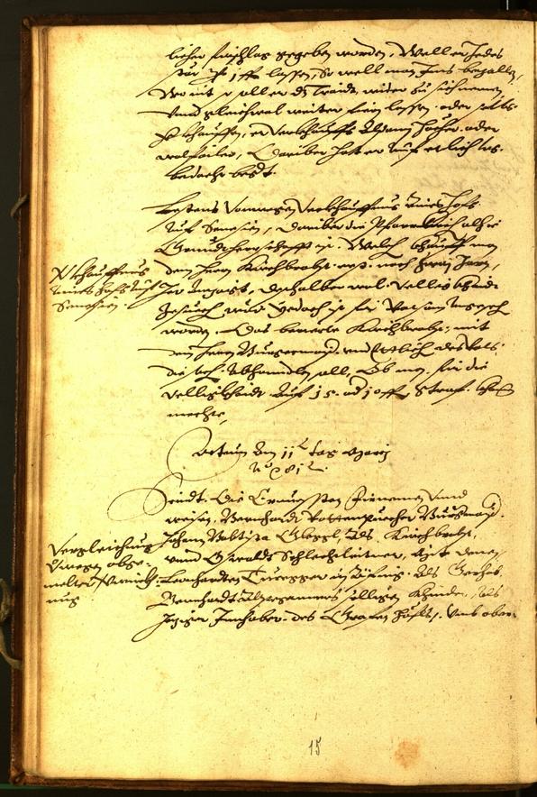 Civic Archives of Bozen-Bolzano - BOhisto Minutes of the council 1581 