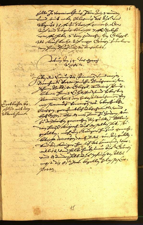 Archivio Storico della Città di Bolzano - BOhisto protocollo consiliare 1581 